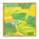 Original Swedish Oil on Canvas – “Early Summer Landscape” by Rolf Andersson – Signed – 2003 – Vintage & Framed – 24.5 × 24.5 cm