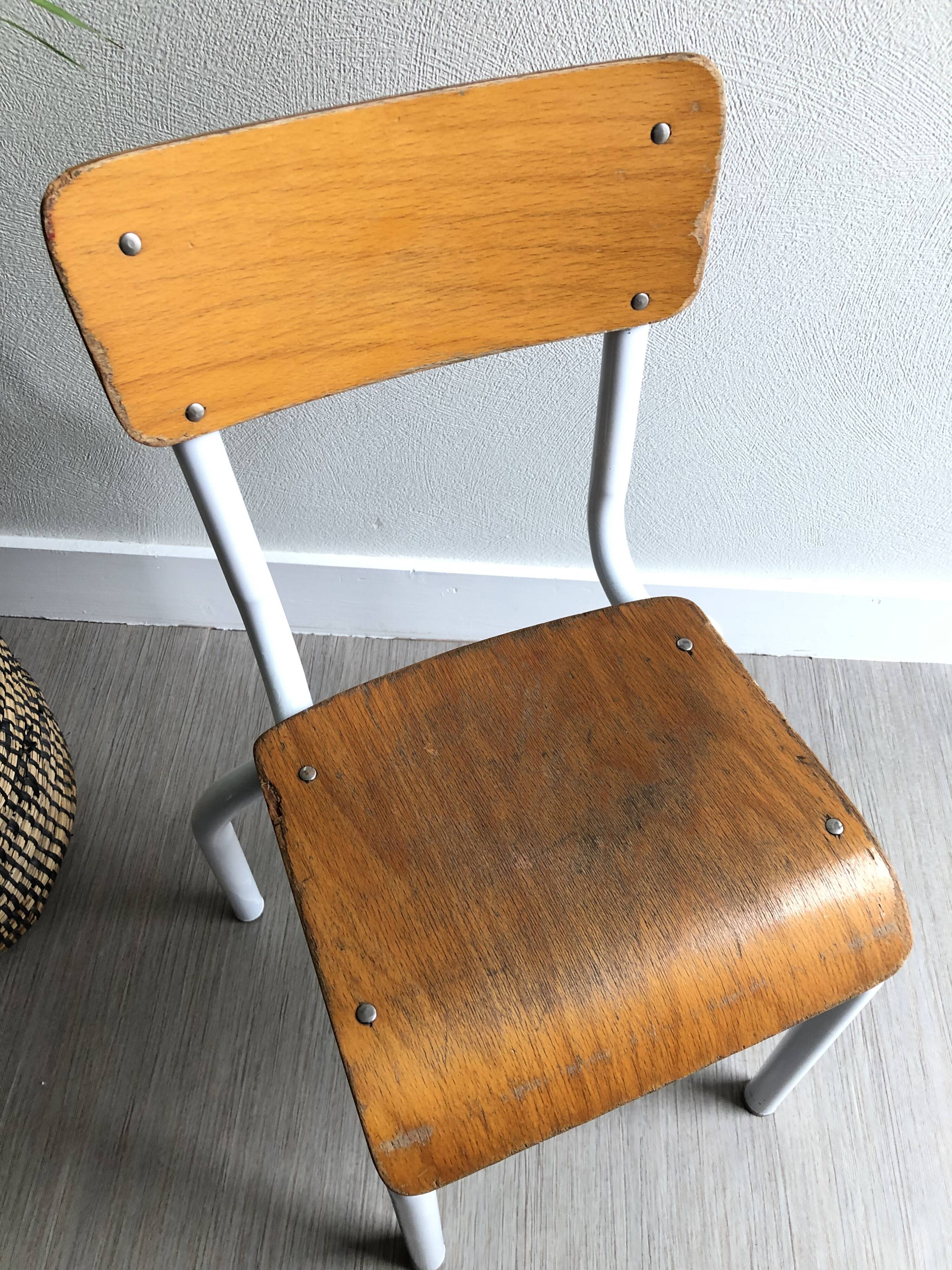Vintage schoolboy chair