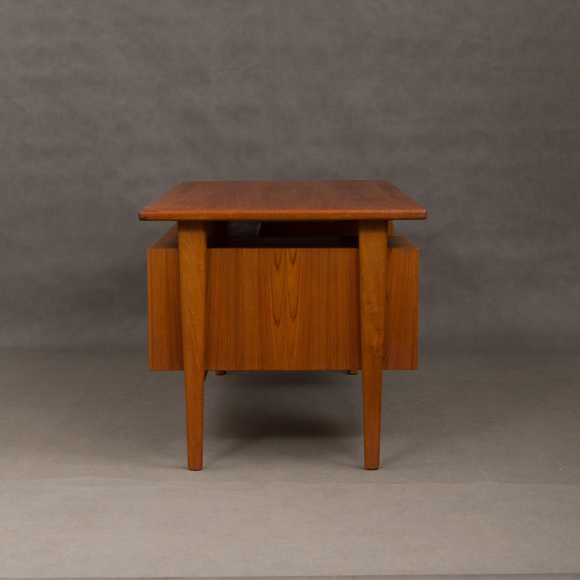 Kai Kristiansen free standing teak desk