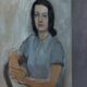 Portrait of a woman from the 60s
