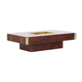 Coffee table "Alveo" attributed to Willy Rizzo for Mario Sabot, Italy.