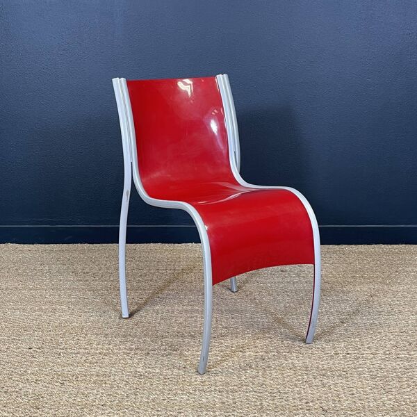 Ensemble de 4  chaises FPE par Ron Arad pour Kartell années 2000 Italie