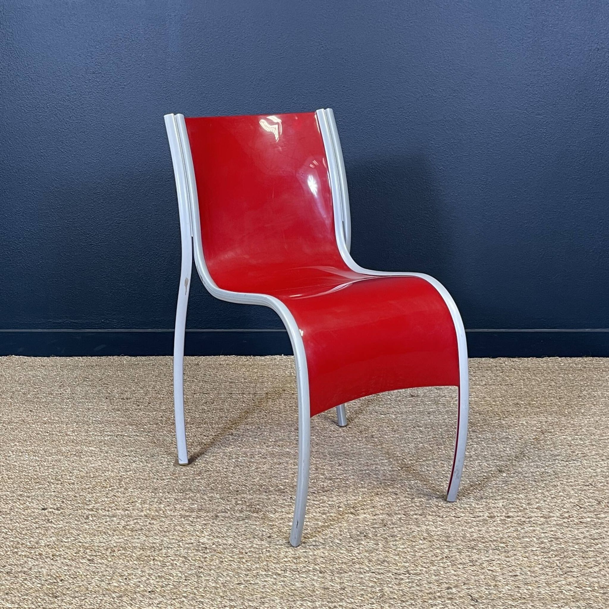 Set of 4 FPE chairs by Ron Arad for Kartell 2000s Italy