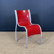Set of 4 FPE chairs by Ron Arad for Kartell 2000s Italy