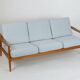 Danish Teak 3-seater Sofa by Arne Vodder 60er Vintage Mid-Century Design