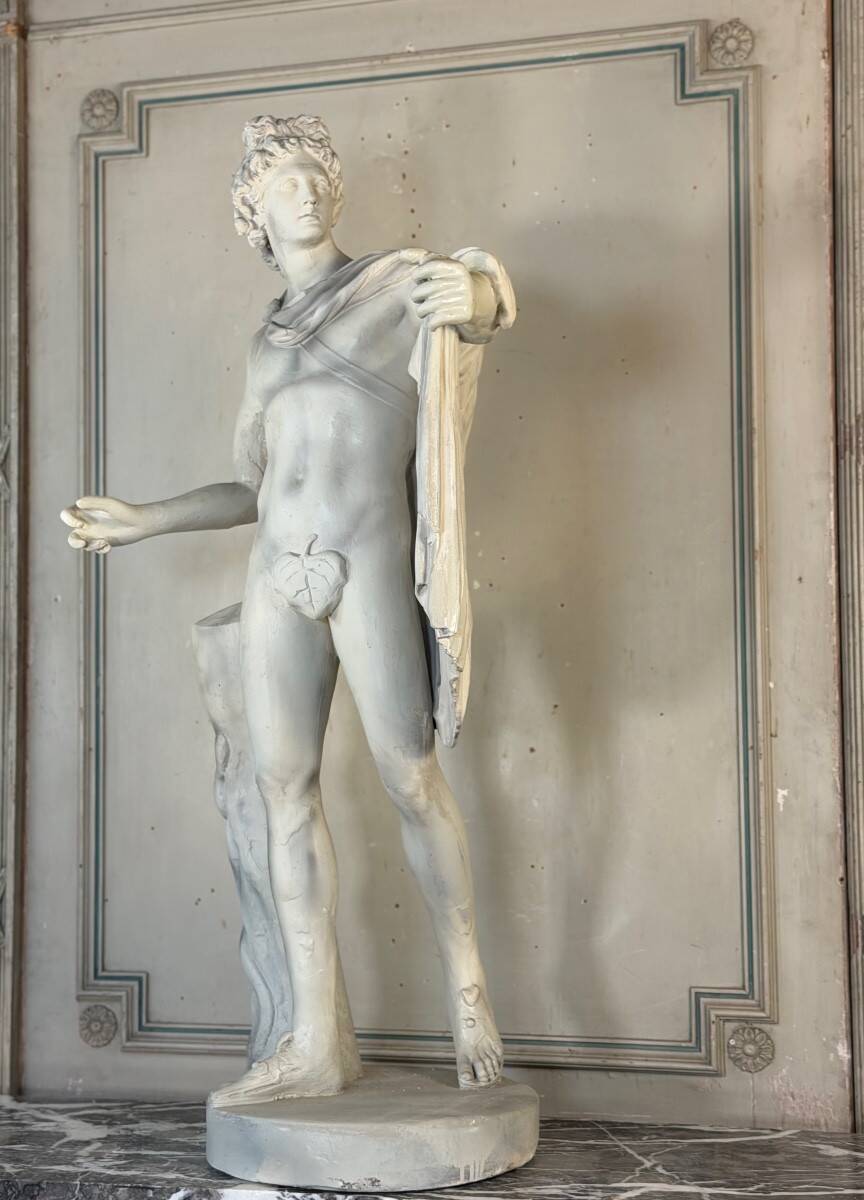 Apollo of the Belvedere, plaster cast after the Antique, around 1900