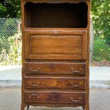 Louis XV style wooden secretary