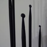Brutalist German Iron Wall Candleholder, 1960s