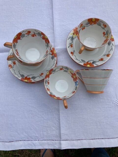 Chikaramachi Japanese porcelain cups