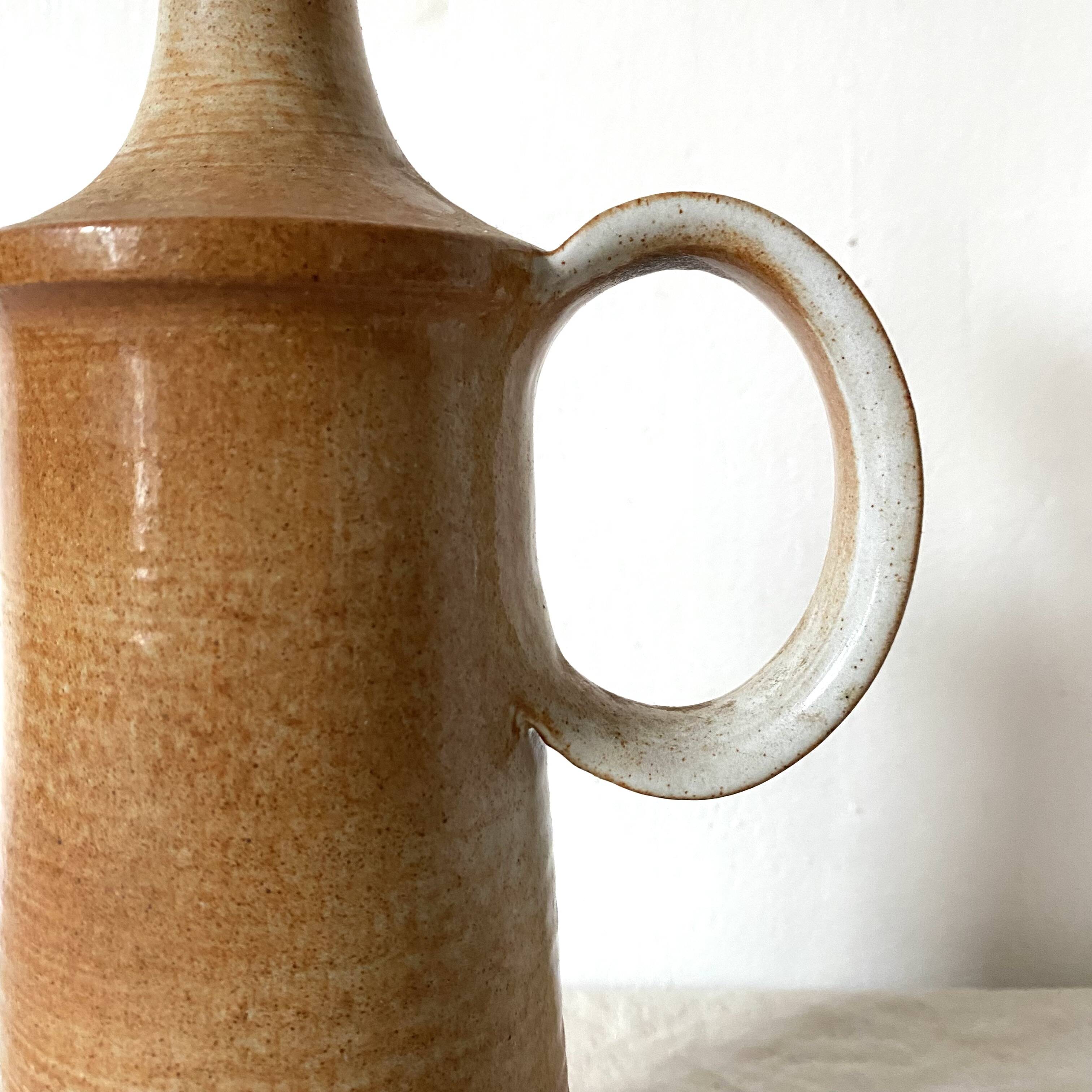 Stoneware bottle, vintage vase