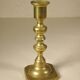 Brass candle holder 15 cm from the 70s