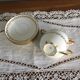 Antique Limoges porcelain tea cups
