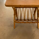 Rattan magazine holder table