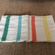 2 vintage tea towels