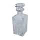Chiseled crystal carafe