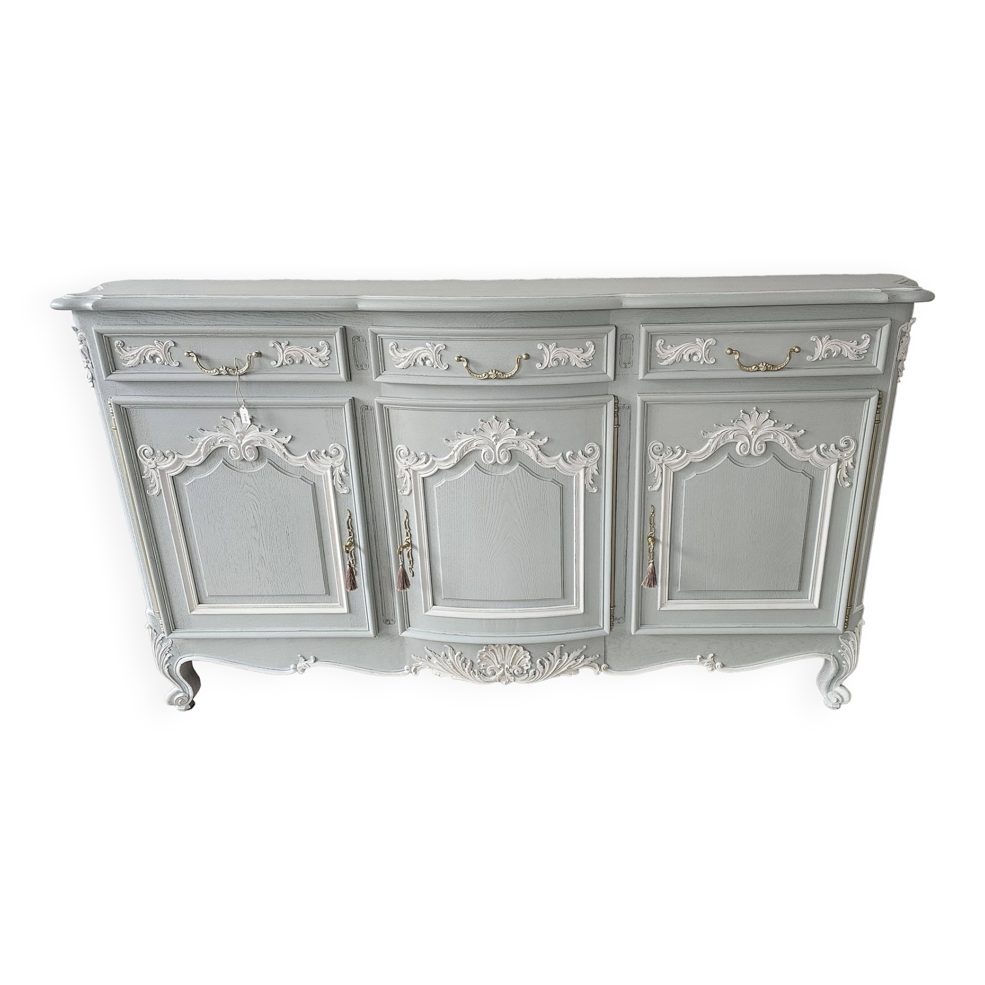 Low sideboard 3 doors 3 drawers