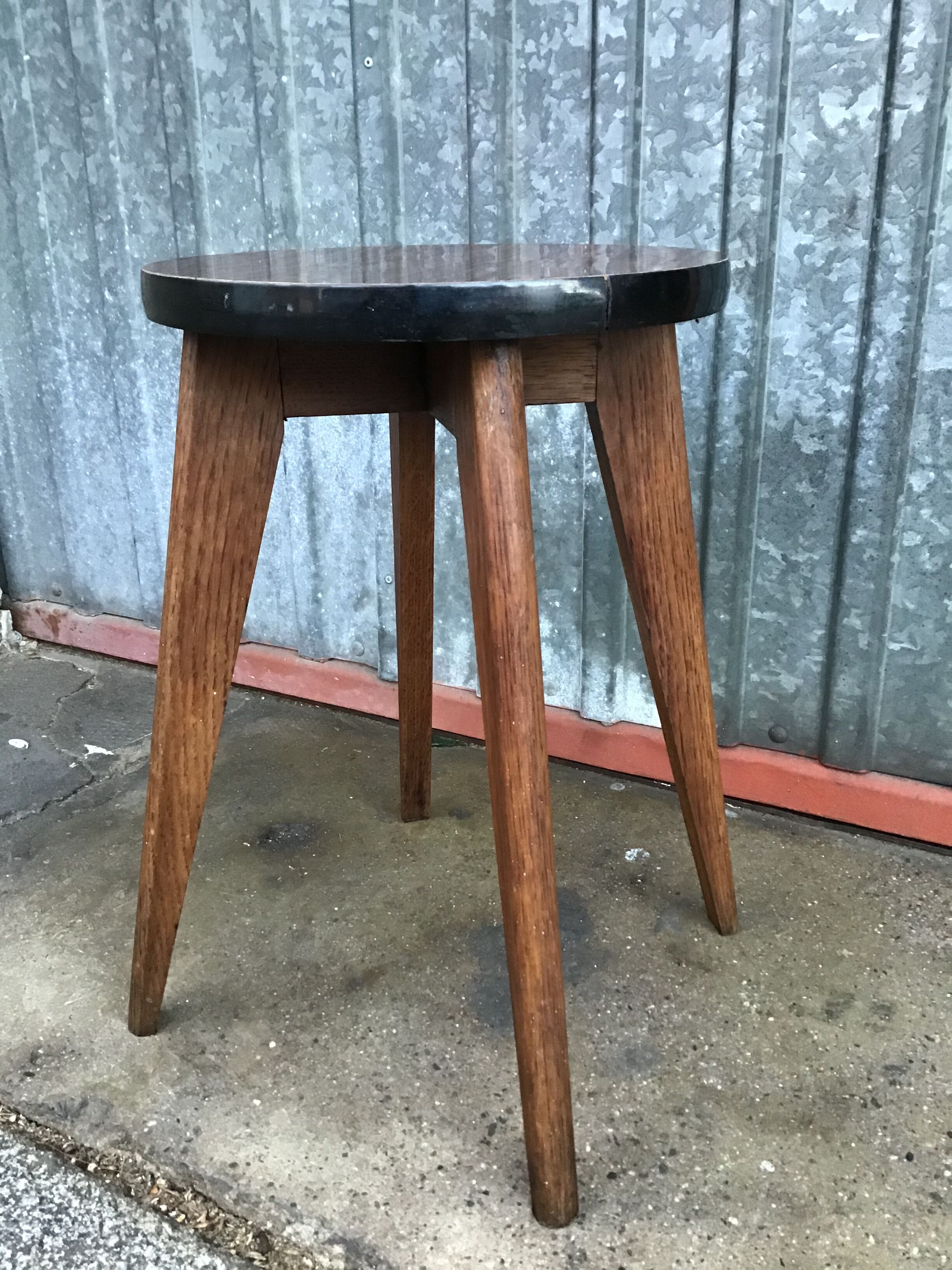 Small scandinavian vintage coffee table formica table