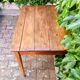 Bureau bois brut années 50