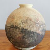 Vase verre soufflé, verrerie de Vianne