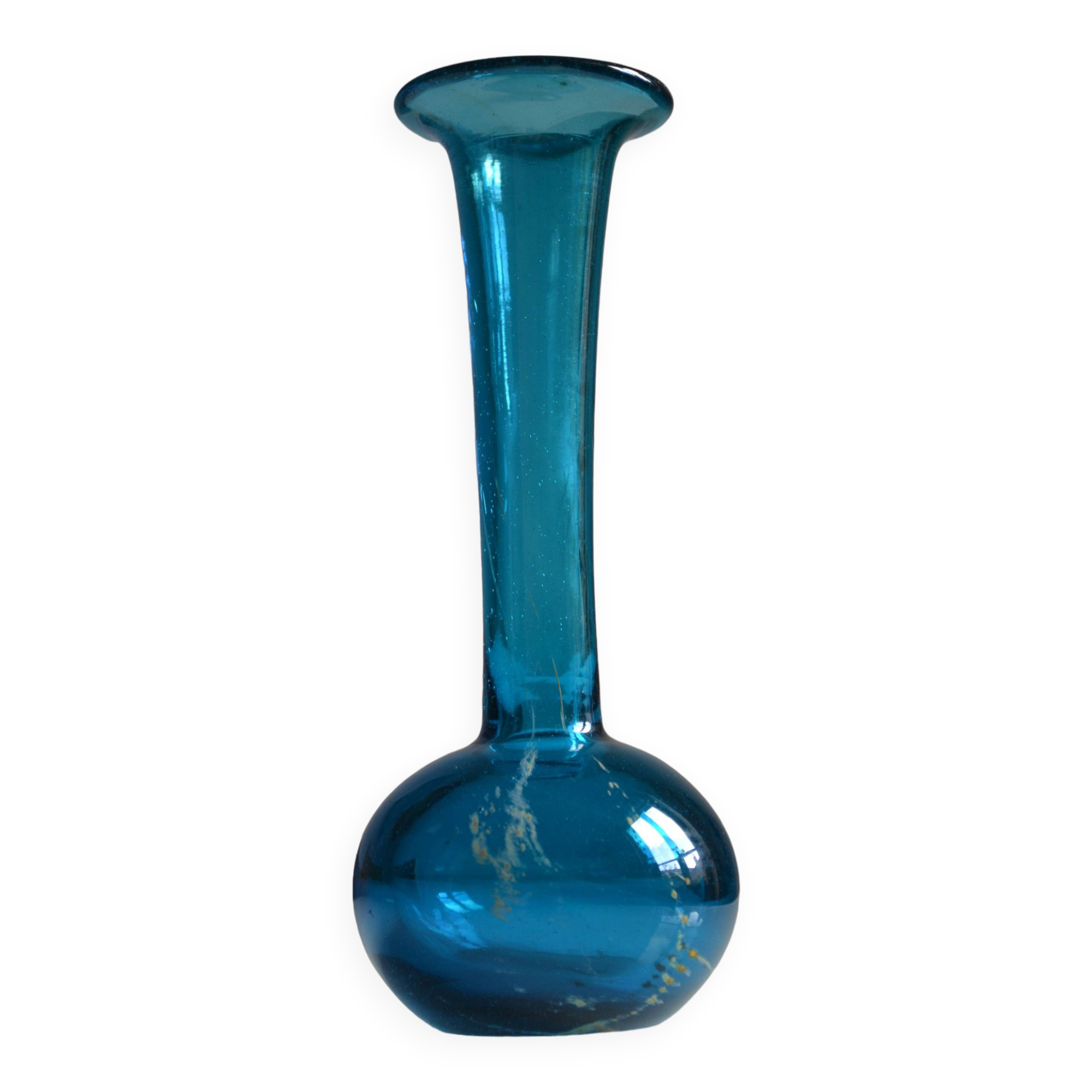 Vase by Michael Harris for Mdina studio in Malta 60s 70s