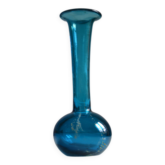 Vase by Michael Harris for Mdina studio in Malta 60s 70s