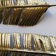 Lot de 2 plumes en laiton