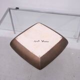 Ceramic dish from sant vicens, france 1970