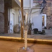 Verre twist fin XVIIIe siècle