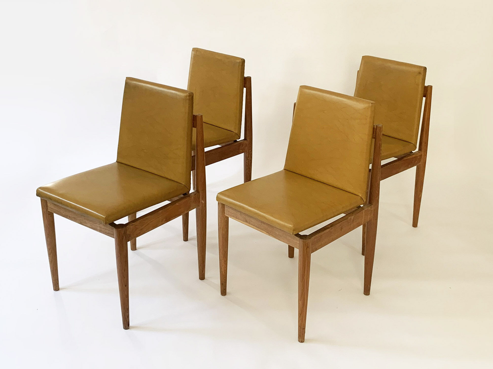 Set of 4 Vera dining chairs, Czechoslovakia, 1968