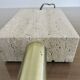 Travertine lamp "Cerri Nestore" 1970, Italy