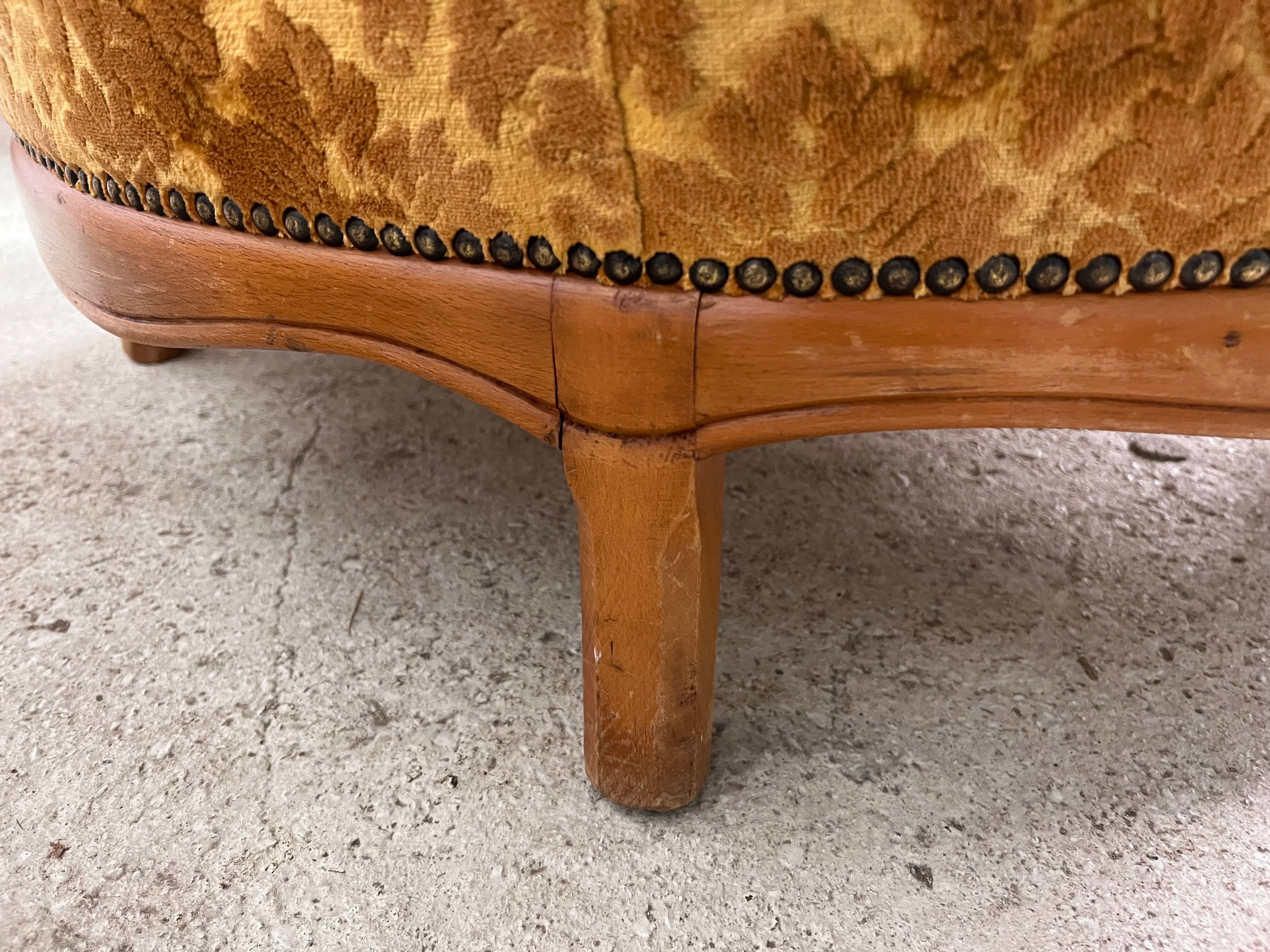 Paire de fauteuils baroque