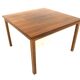 Table basse scandinave en noyer, Suède, 1960