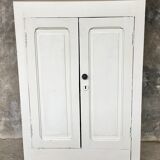 White Parisian buffet 2 doors - 1950