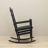Beech rocking chair, Danish design, 1970s, production: Denmark