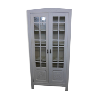 Parisian art deco glass display cabinet