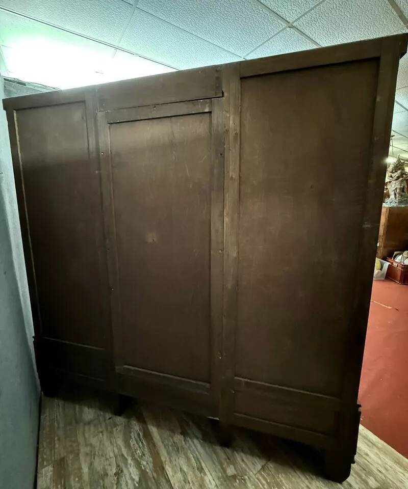 Armoire époque art deco en acajou vers 1920-1930