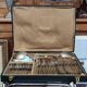 Old Christofle 57-piece shell model cutlery set