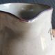 Vintage stoneware jug | Stoneware from Arnon, France | Floral decoration