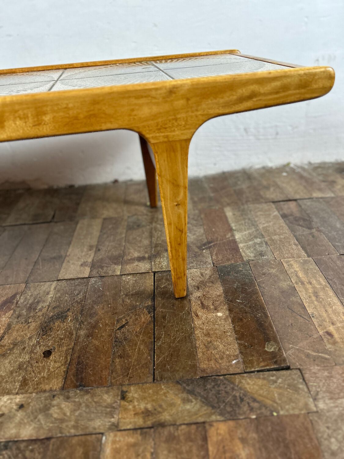 Table Basse en Teck 1960
