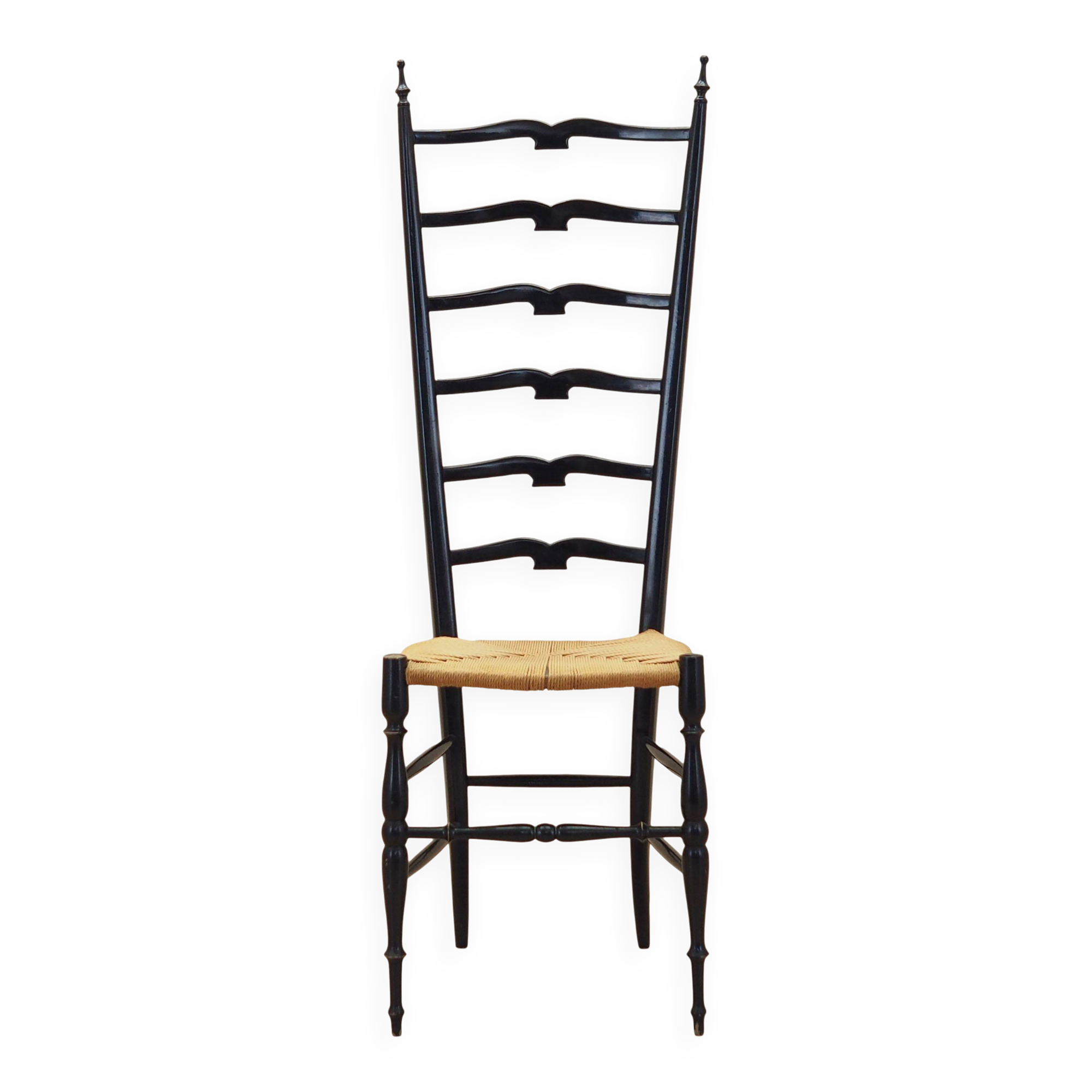 Beech chair, Italian design, 1950s, designer: Gio Ponti, manufacturer: Chia