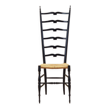 Beech chair, Italian design, 1950s, designer: Gio Ponti, manufacturer: Chia