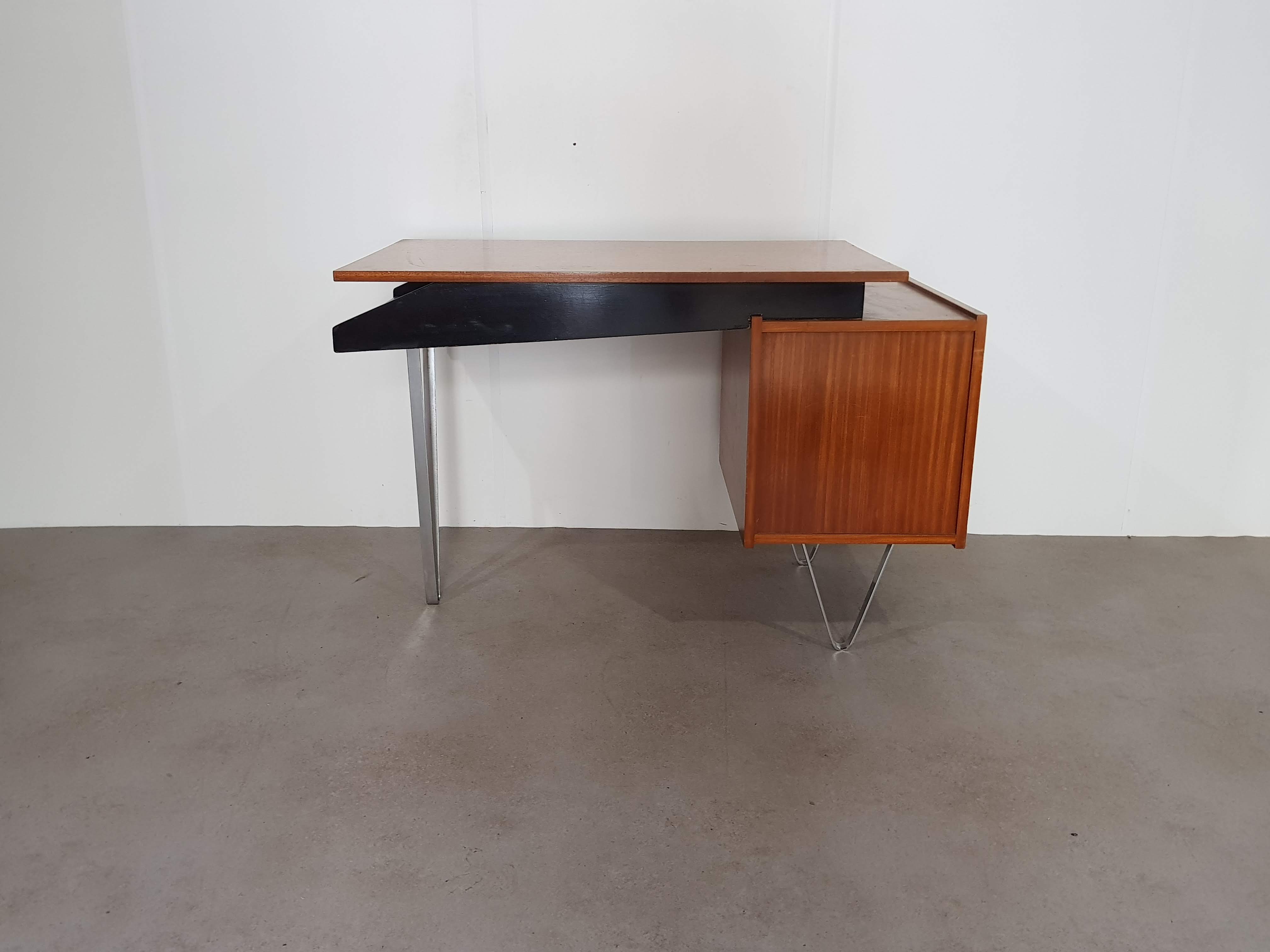 Cees Braakman for Pastoe teak desk the Netherlands 1960s