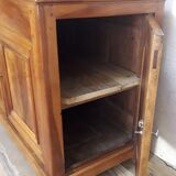 Low buffet in late 19th century walnut 3 doors including 1 side