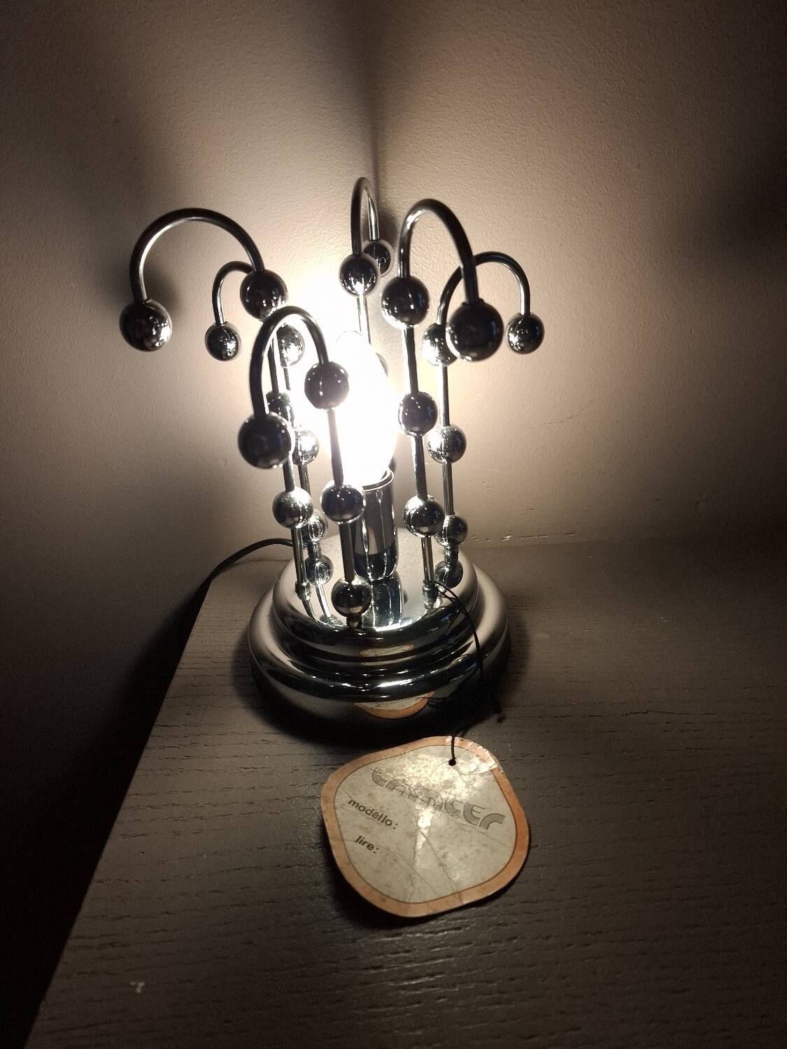 Vintage lamp 70's Italy