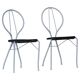 Pair of vintage garden chairs by Tore Ahlsén "Pia", modern Swedish, Gärsnäs, 1990.