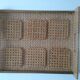 PLEXIGLASS TRAY AND 6 COASTERS YEAR 70