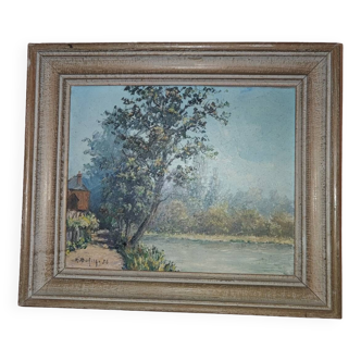 Roland Dufils painting