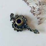 Antique bronze candle holder