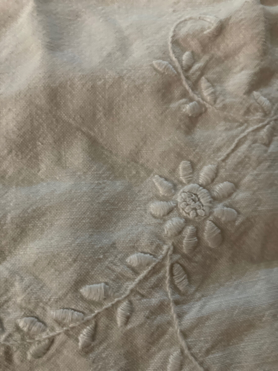 Linen and cotton sheet