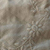 Linen and cotton sheet